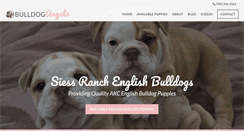 Desktop Screenshot of bulldogangels.com