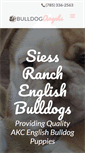 Mobile Screenshot of bulldogangels.com